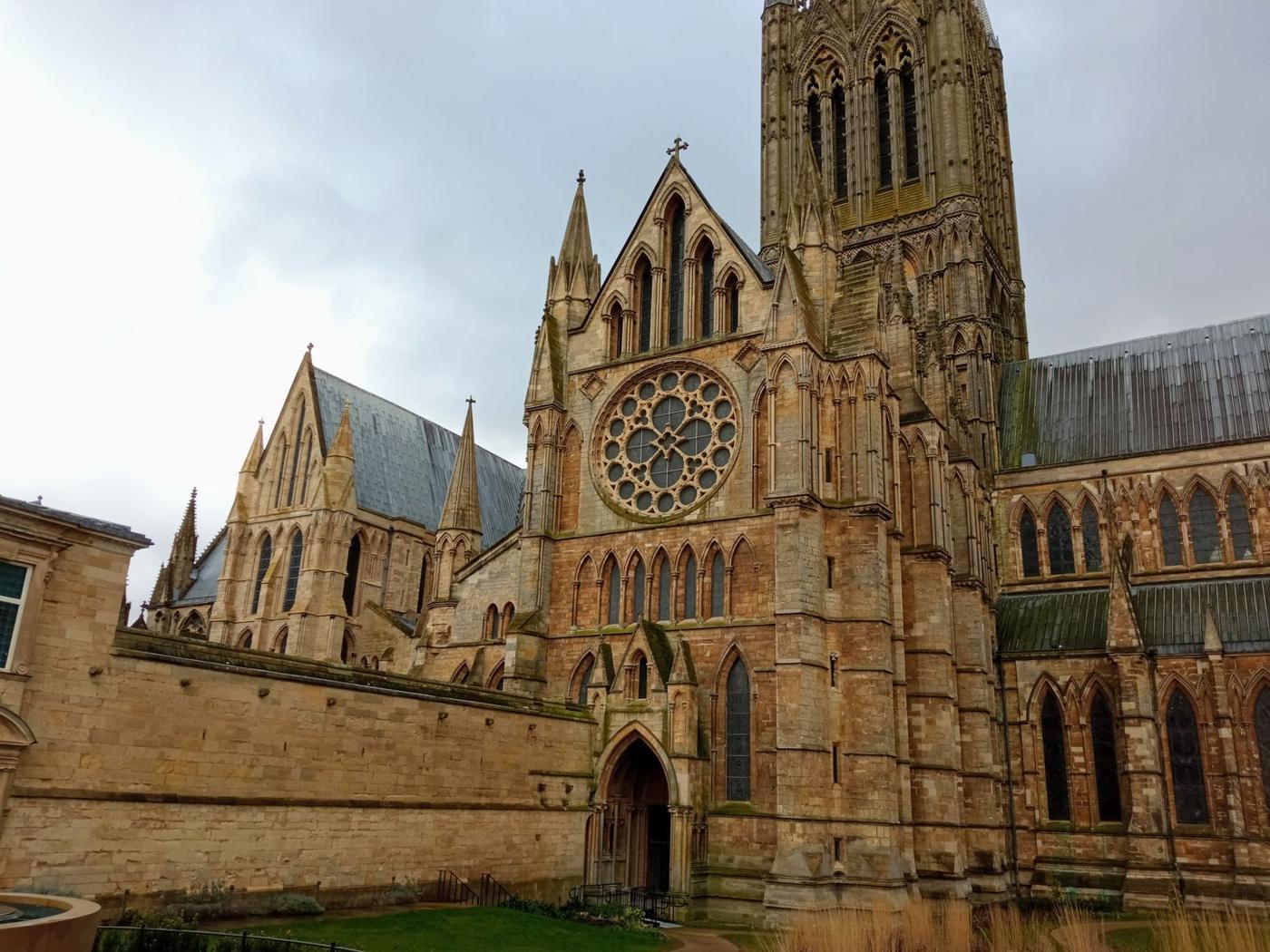 Lincoln Cathedral in Lincolnshire
